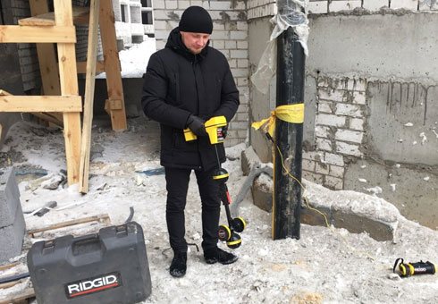 засор в раковине